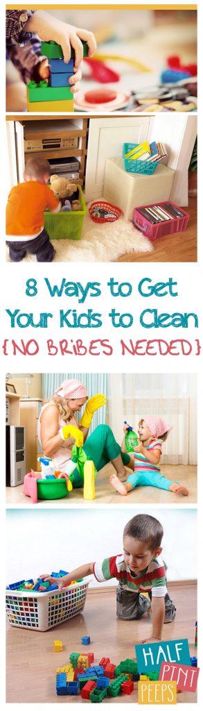 8 Ways to Get Your Kids to Clean {No Bribes Needed} - Cleaning, Cleaning Hacks, Cleaning Hacks for Kids, Kids Cleaning Tips, Clutter Free Living, Chores for Kids, Cleaning Tips and Tricks for Kids