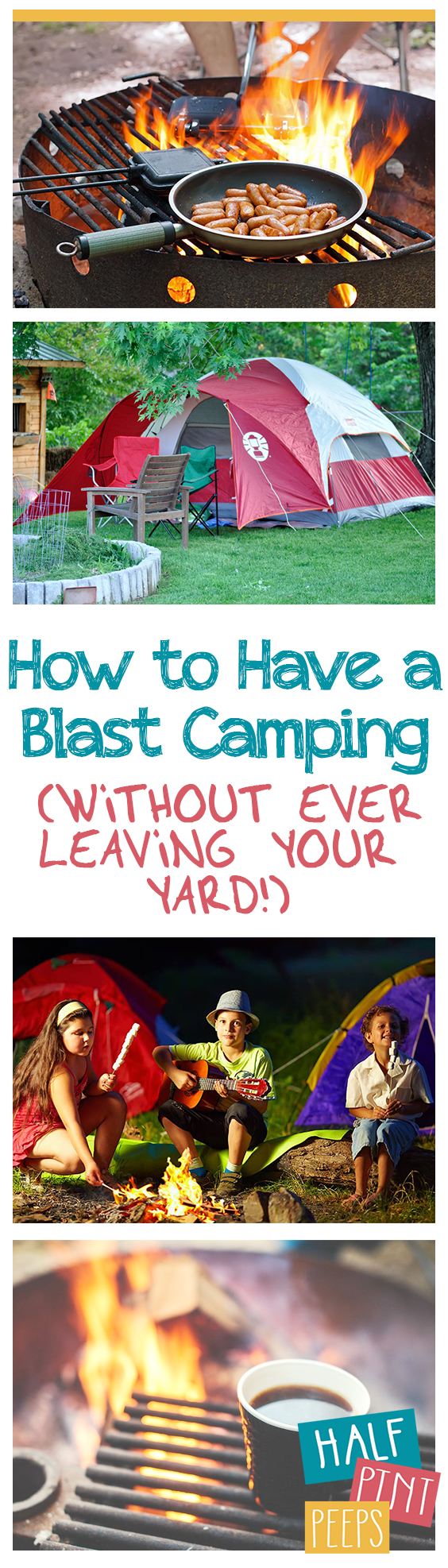 How to Have a Blast Camping (Without Ever Leaving Your Yard!) Camping, Camping Tips and Tricks, Things to Do When Camping, Camping Hacks, Camping with Kids, Kids Camping Hacks