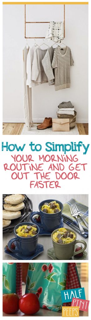 How to Simplify Your Morning Routine and Get Out The Door Faster| How to Get Out the Door Faster, Morning TIps and Tricks, How to Get Out Faster In the Morning, Simplify Your Morning Routine, How to Simplify Your Morning Routine, Popular Pin