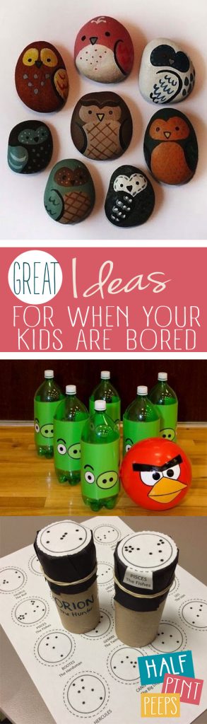 Great Ideas for When Your Kids Are “Bored”| Activities for Kids, Fun Crafts for Kids, Stuff for Kids, Kids Stuff, Kid Projects, Easy Kid Projects, Educational Activities for Kids, Popular Pin