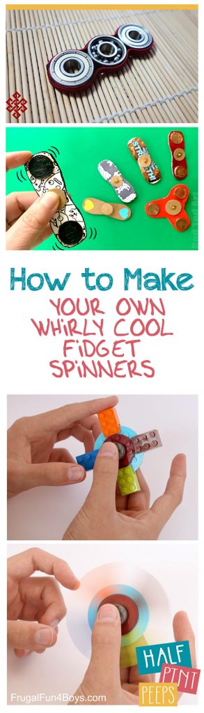 How to Make Your Own Fidget Spinners, DIY Fidget Spinners, DIY Crafts, Crafts for Kids, Fidget Spinner Craft for Kids, Fun Crafts for Kids, Easy Crafts, Easy Crafts for Kids, Popular Pin