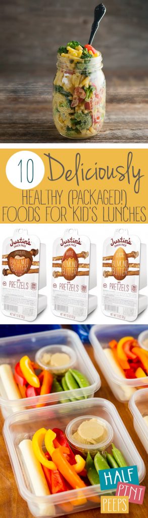 10 Deliciously Healthy (Packaged!) Foods for Kid’s Lunches| Kid Recipes, Recipes for Kids, Lunch Recipes, Recipes, Easy Recipes #LunchRecipes #RecipesforKids