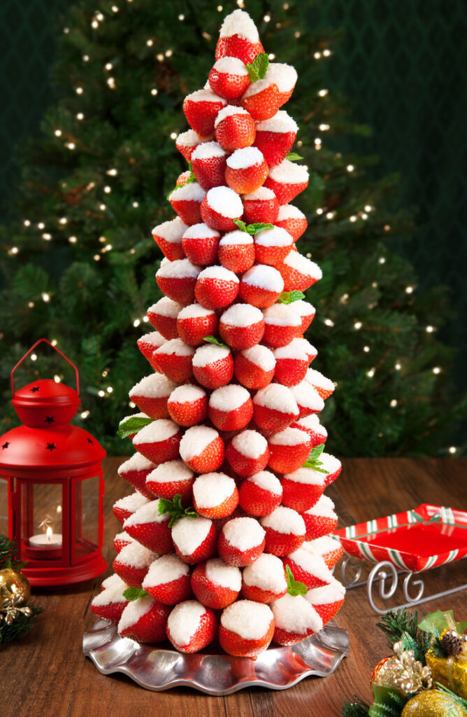 Strawberry Christmas Tree