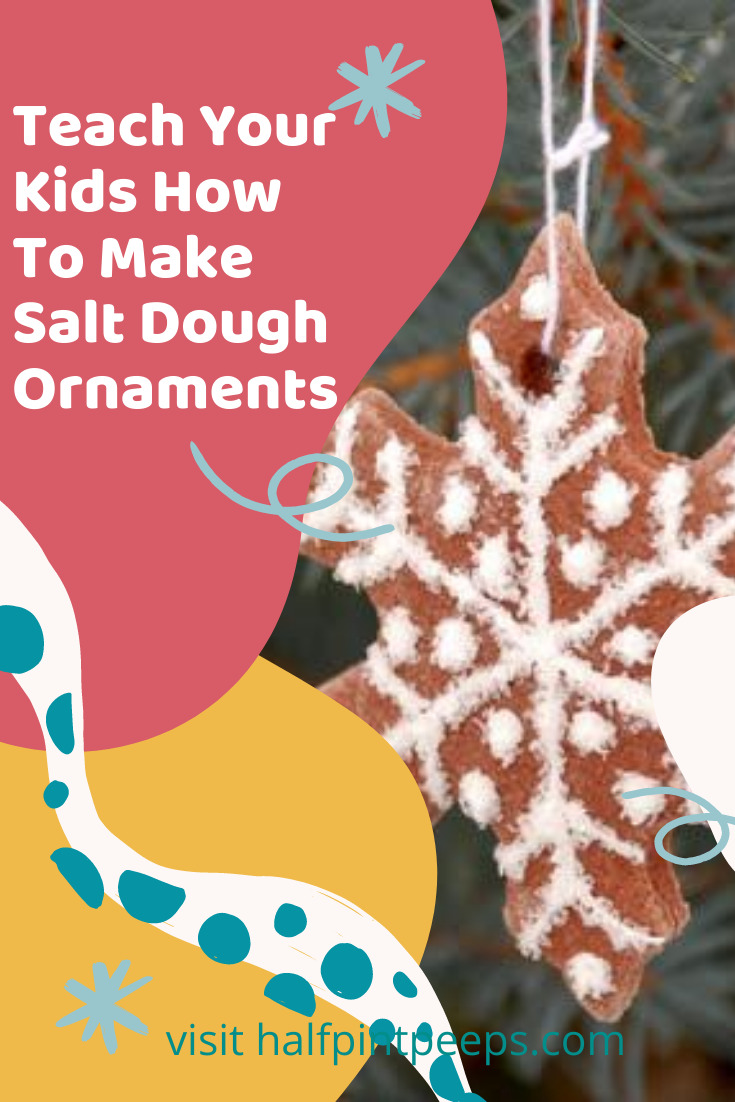 Learn the best recipe for salt dough and you will have salt dough ornaments that last for years to come. #halfpintpeepsblog #saltdoughornaments #Christmascrafts